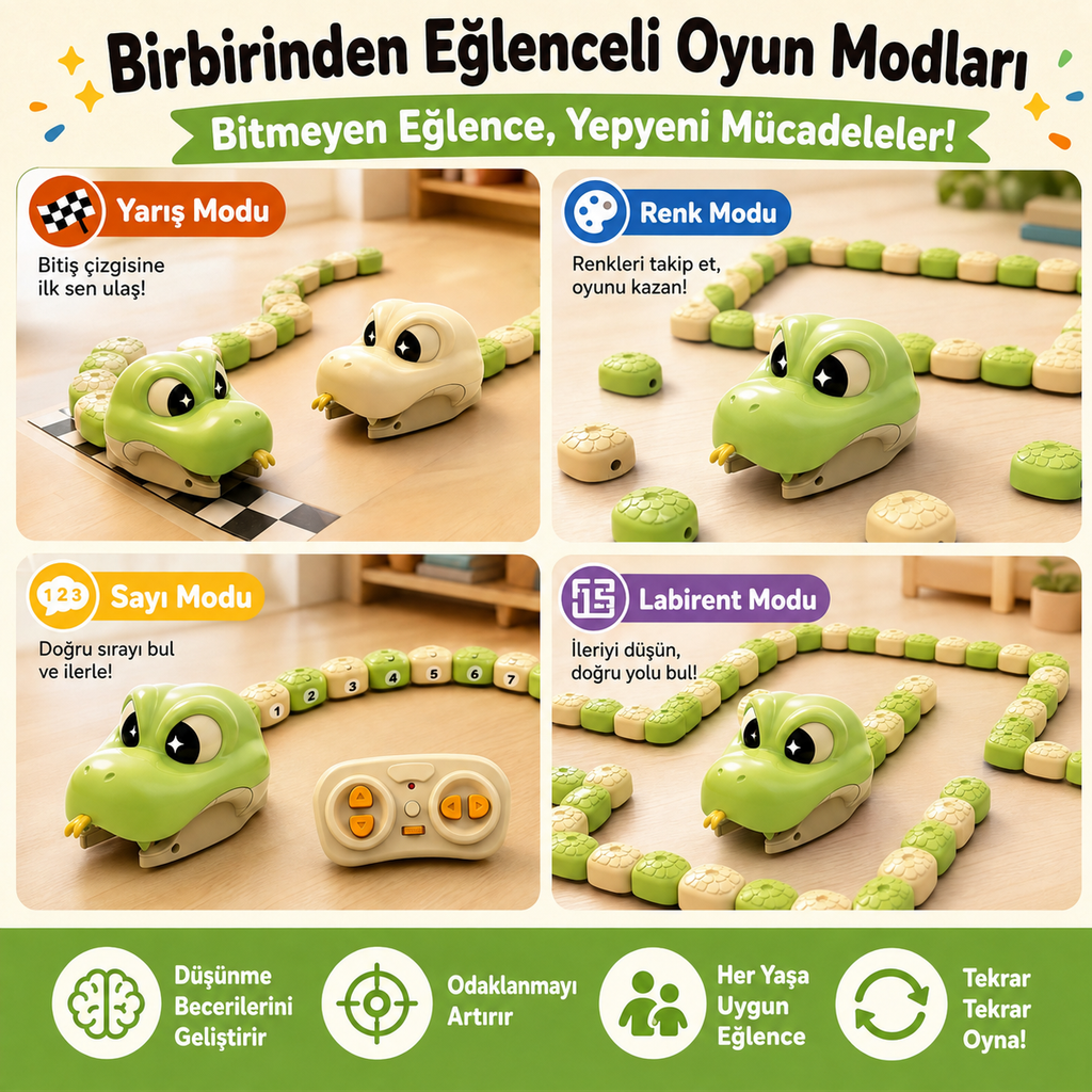 Uzaktan Kumandalı Yılan