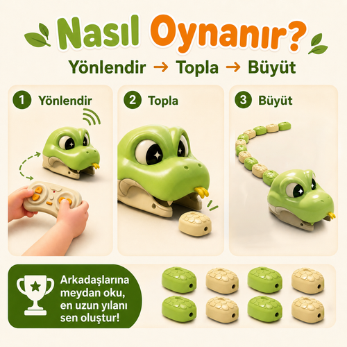 Uzaktan Kumandalı Yılan